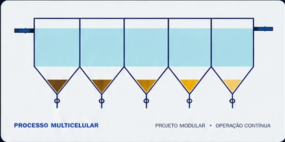 Diagrama do processo multicelular do DDM-ÍSTRIA